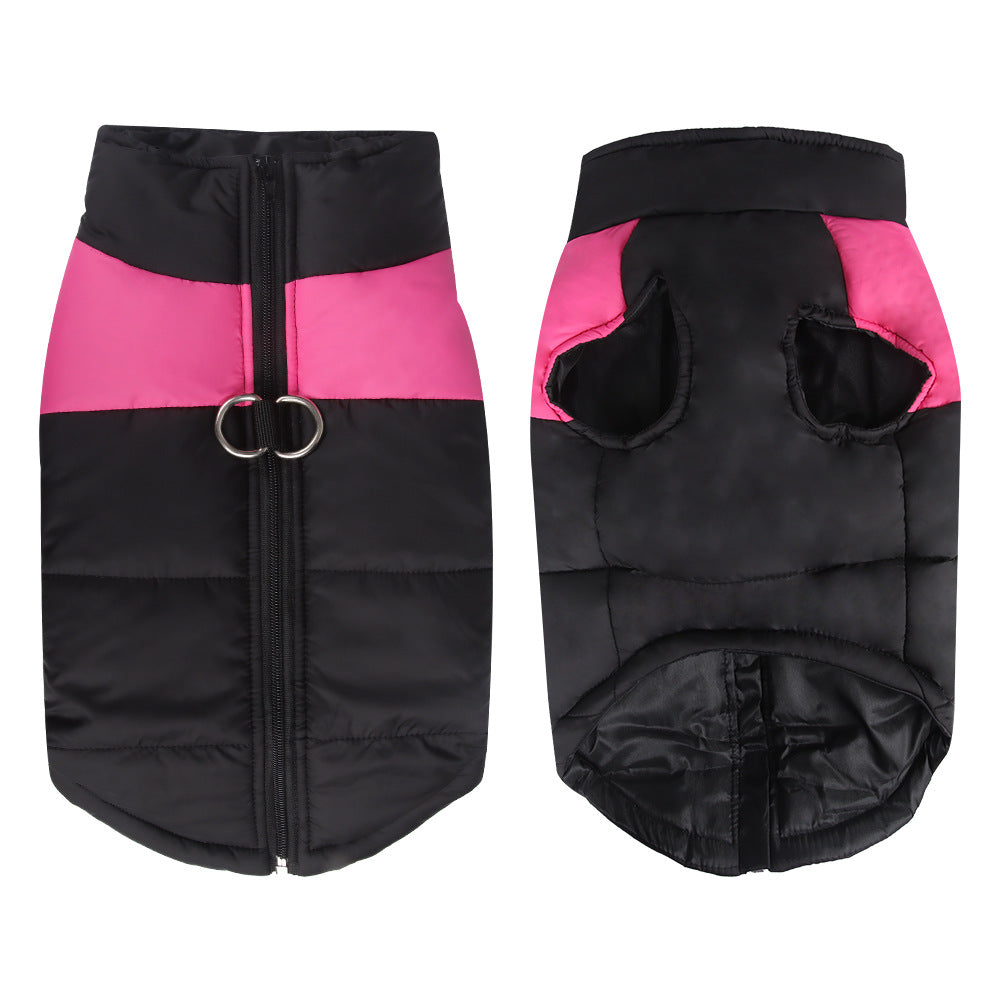 Winter Warm Pet Dog Clothes Thicken Pullover For Small Large Dogs