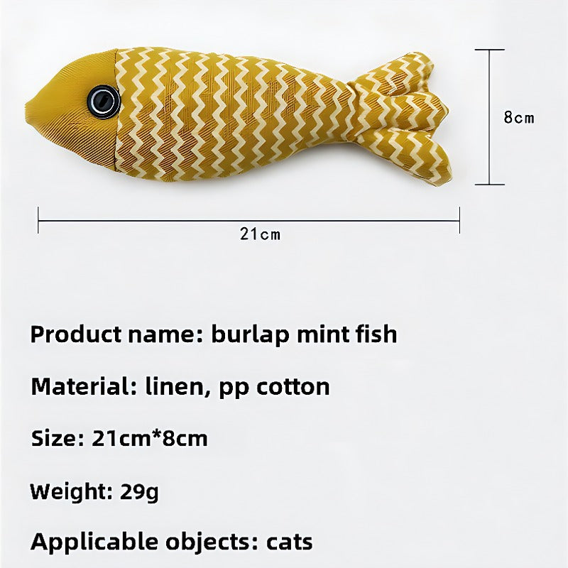 Pet Mint Fish Toy Three Colors Are Randomly Issued Shovel Officials
