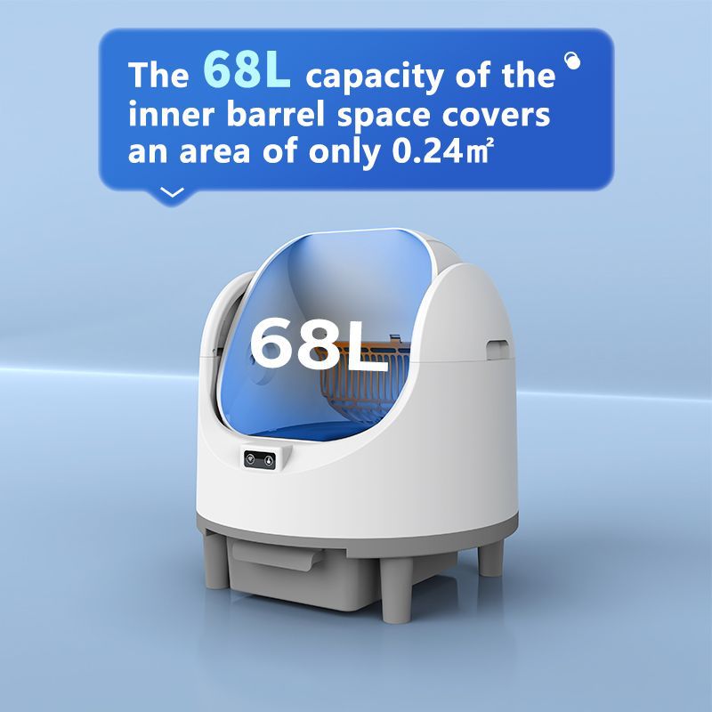 Smart Fully Enclosed Automatic Cat Litter Box