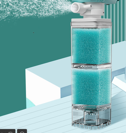 Anti-backflow Filter Aerating Fish Tank Built-in
