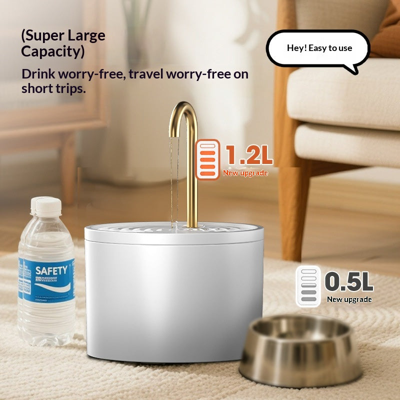 Household Cat Automatic Circulating Water Fountain