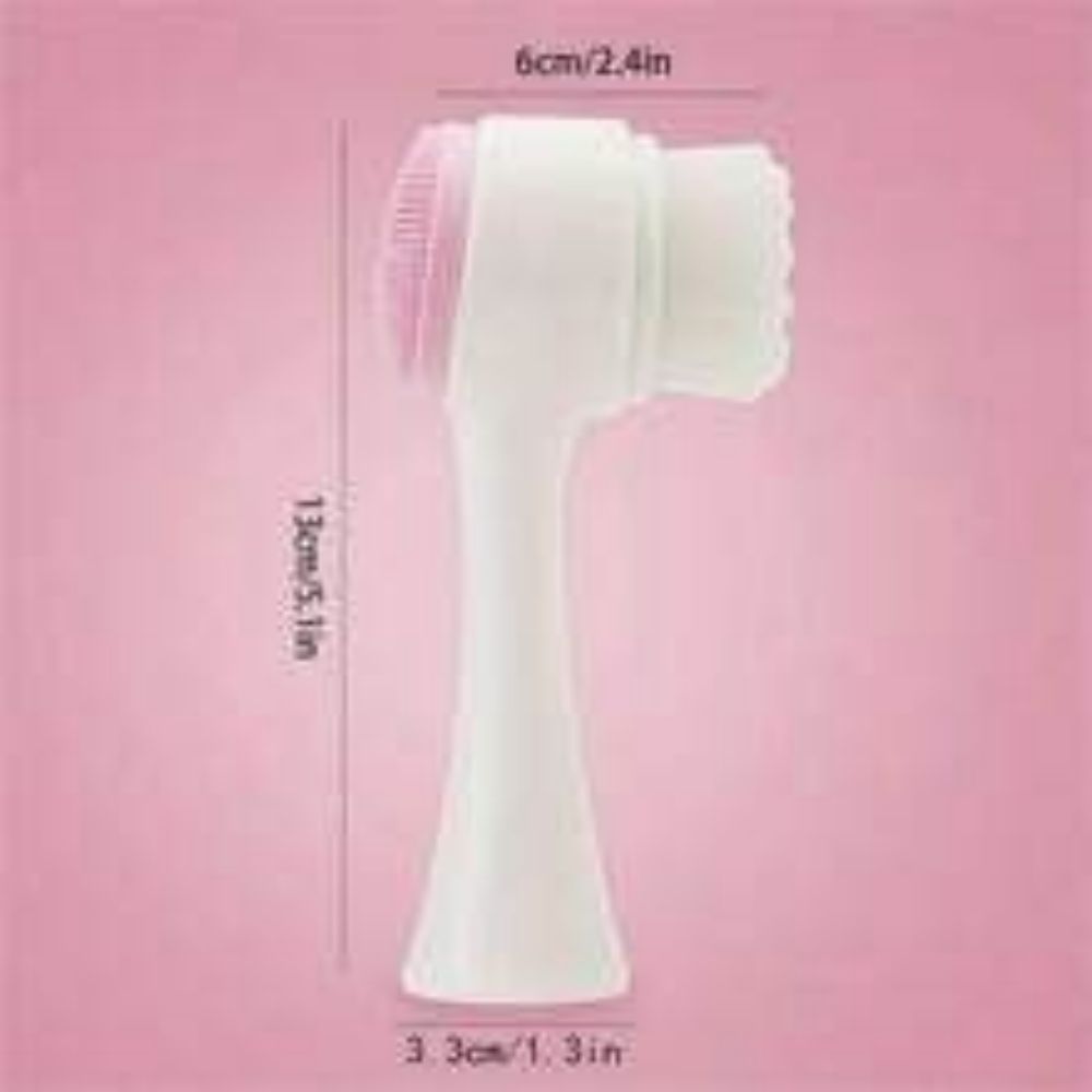 Easy Clean Nylon Pet Paw Brush Gentle Grooming And Massage Tool For