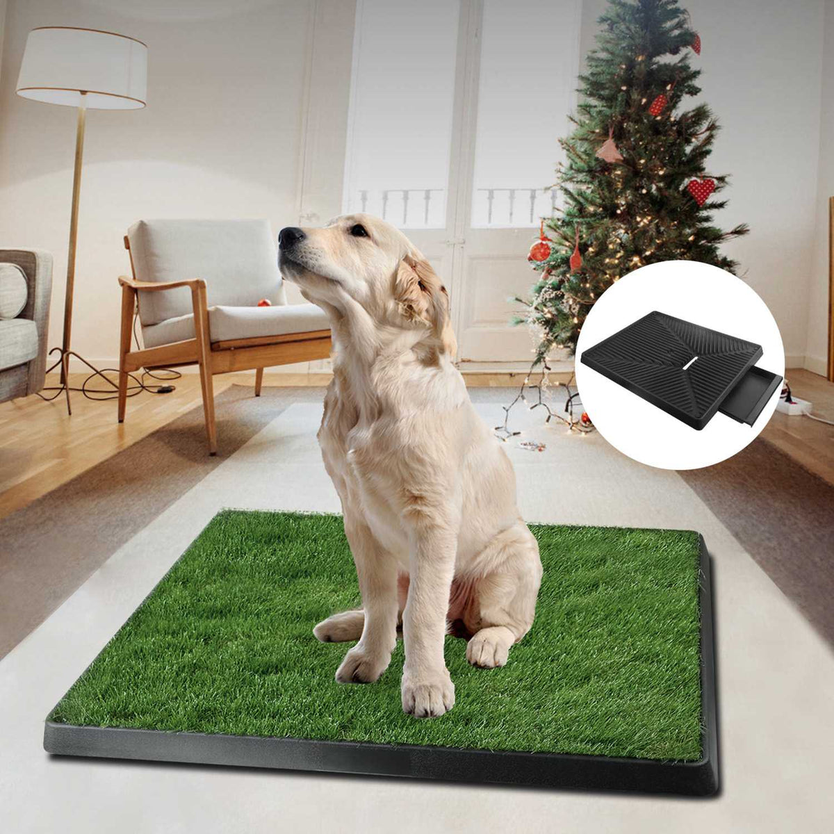 1pc Dog Potty Training Artificial Grass Pad Pet Cat Toilet Trainer