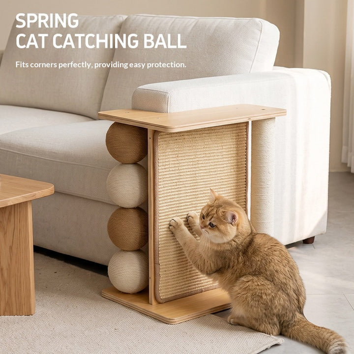 Durable Chip-Resistant Cat Tree and Scratching Post