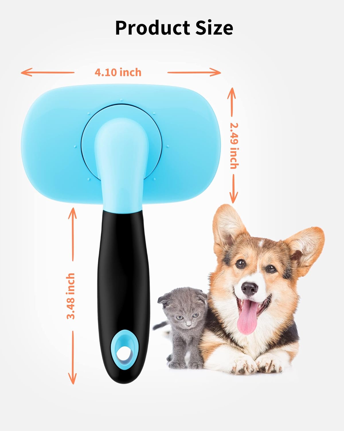 Dog Brush Cat Pet Grooming Shedding Tools