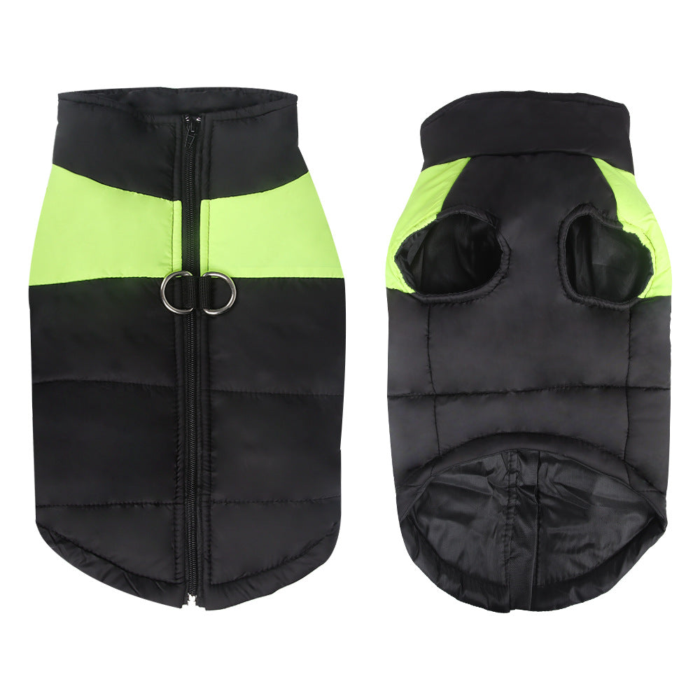Winter Warm Pet Dog Clothes Thicken Pullover For Small Large Dogs