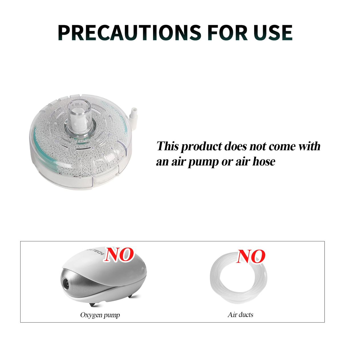 Mini Aquarium Sponge Filter Small Fish Tank Submersible Built-in