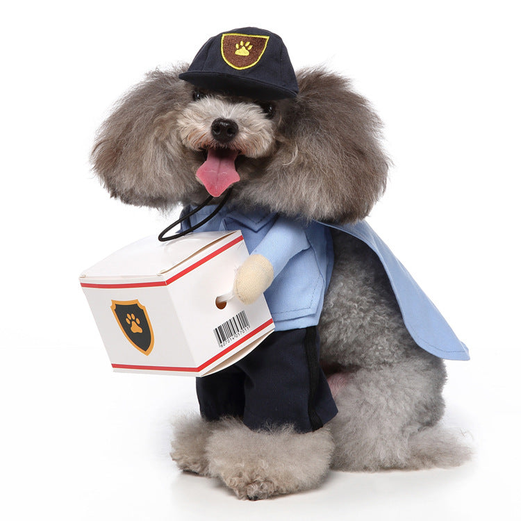 Cosplay Pet Supplies Standing Outfit Funny Dog Clothes Upright
