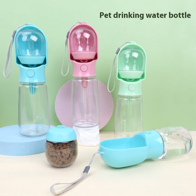 Pet Supplies Dog Drinking Water Bottle Grain Storage Tank Portable