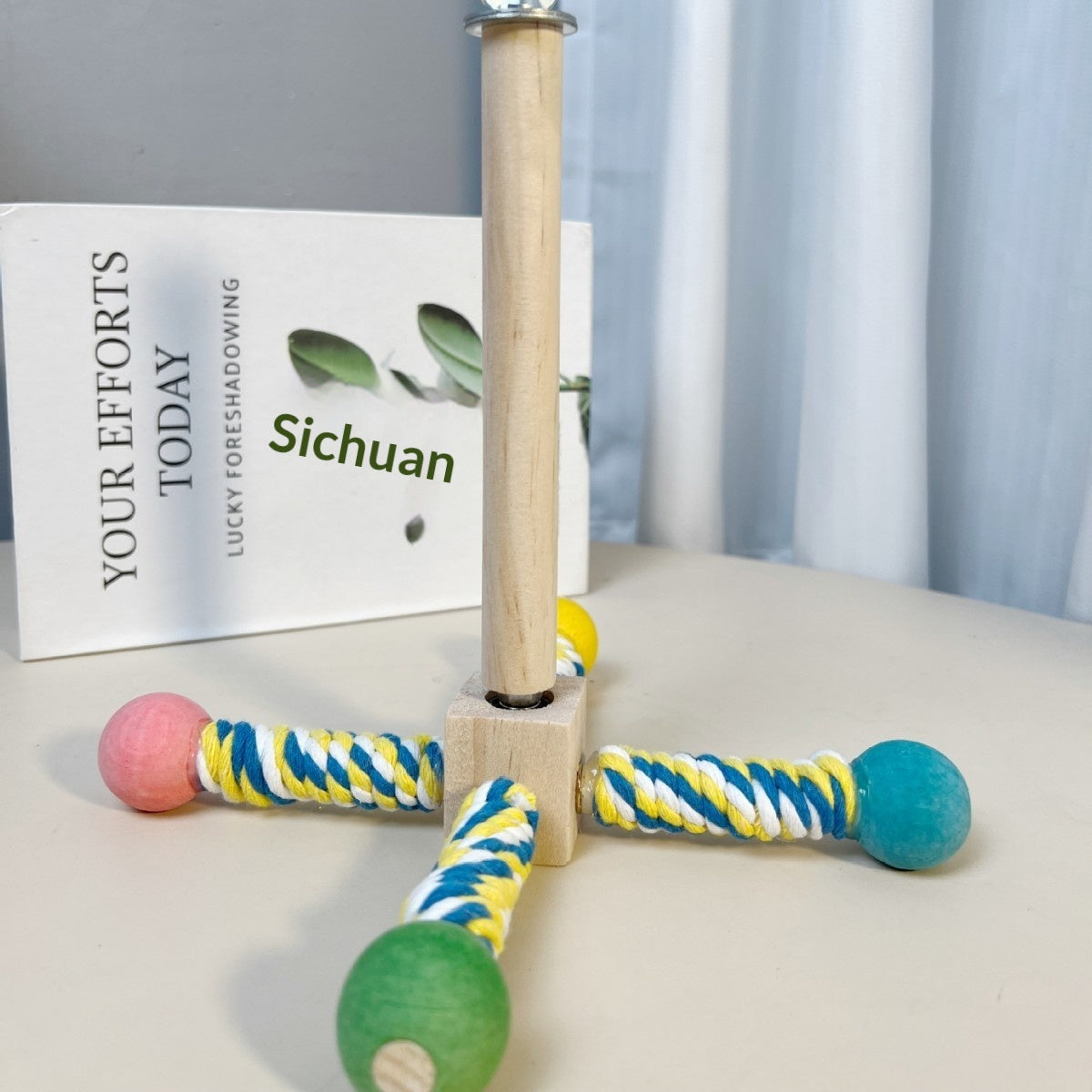 Parrot Spinning Windmill Amusement And Self-entertainment Toy