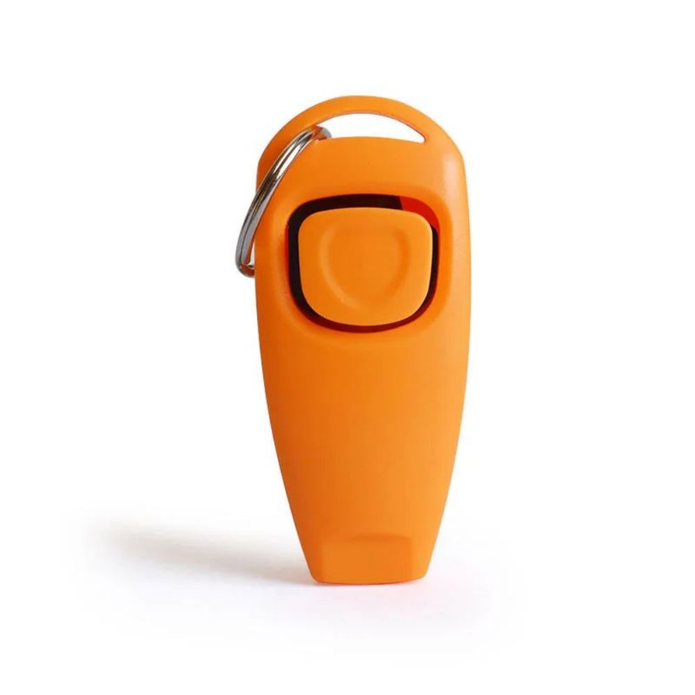 Combo Dog Clicker Whistle Training Pet Trainer Click Puppy With