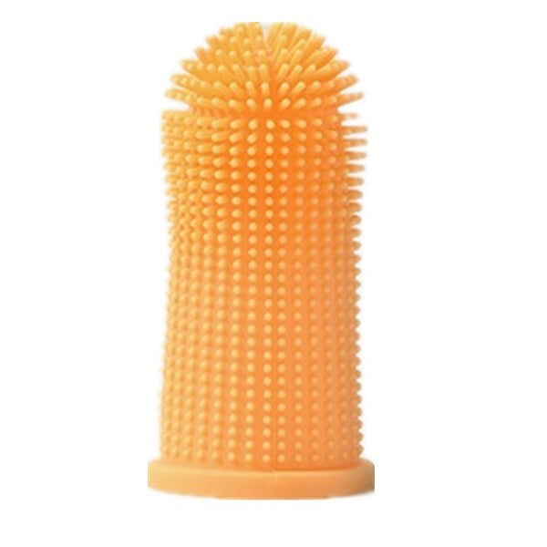 360-degree Silicone Finger Toothbrush For Cross-border Pets Deep