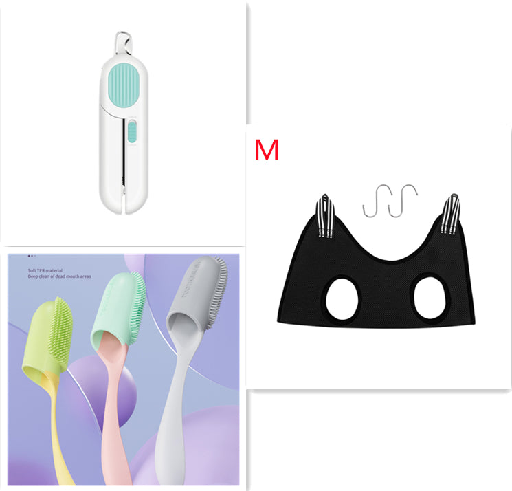 Dog And Cat Nail Clippers Pet Trimmers With LED Light And Circular