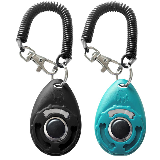 Dog Training Clicker With Sring Wrist And Keyring Pet Clickers For