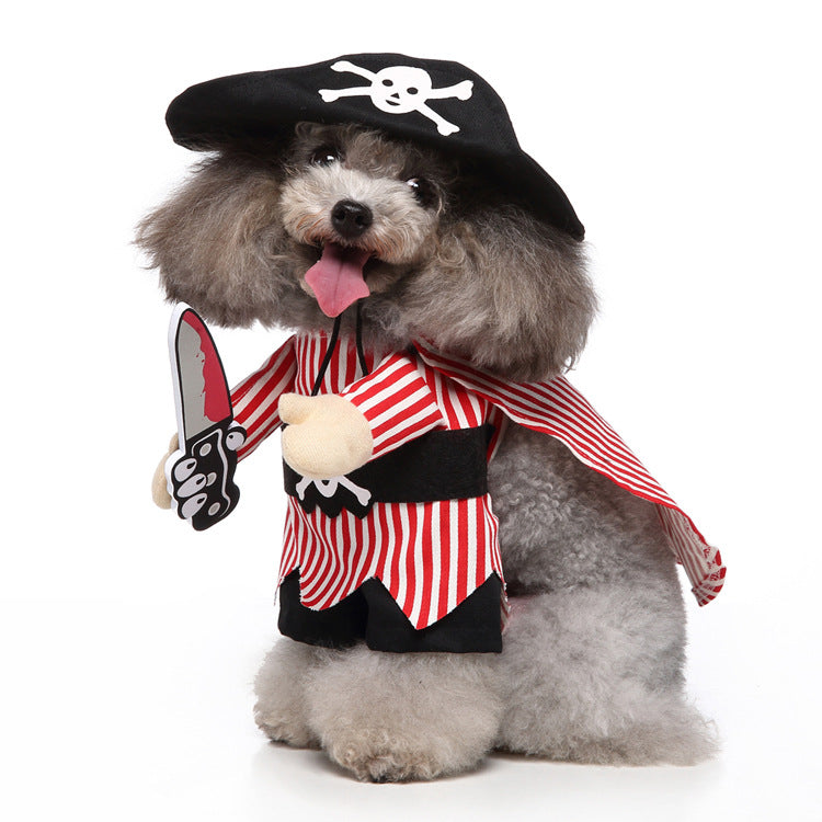 Cosplay Pet Supplies Standing Outfit Funny Dog Clothes Upright