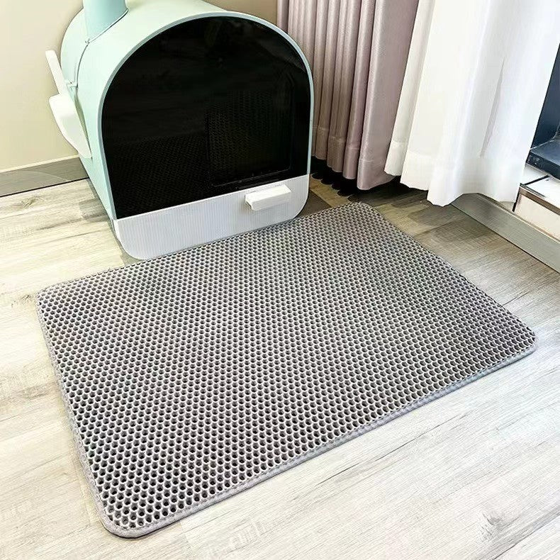 Double-layer Eva-filter Cat Litter Pad For Pets