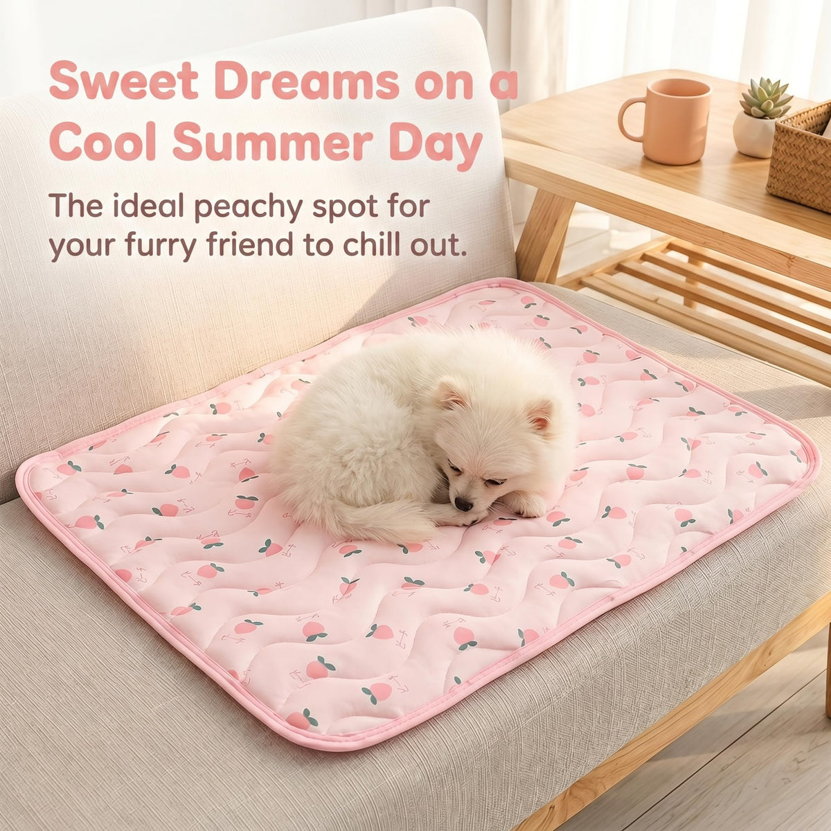 Self-cooling Pet Mat For Dogs Cats Foldable Summer Cooling Pad With