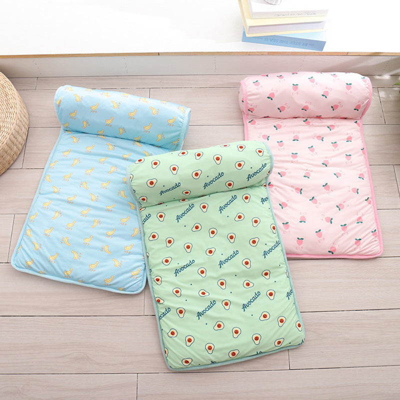 Dogs Mat Cooling Summer Pad For Cat Blanket Sofa Breathable Pet Dog