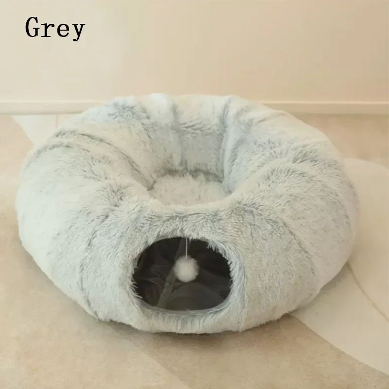 Cats Bed Christmas Beds Plush Cushions Warm All For Winter Pet