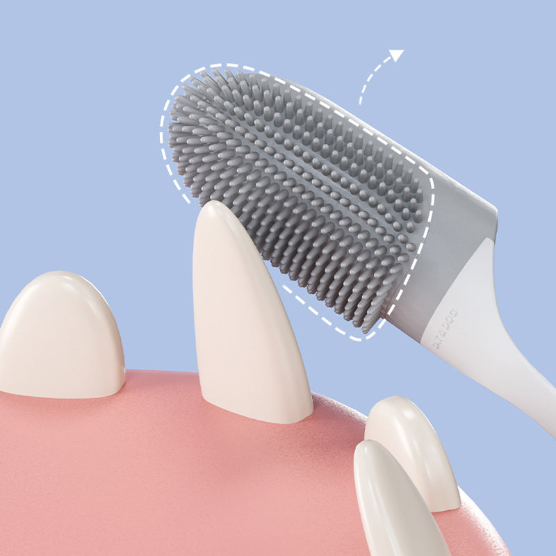Dog Tooth Cleaning Brush Care Finger Wrap Cat Oral Toothbrush Tool