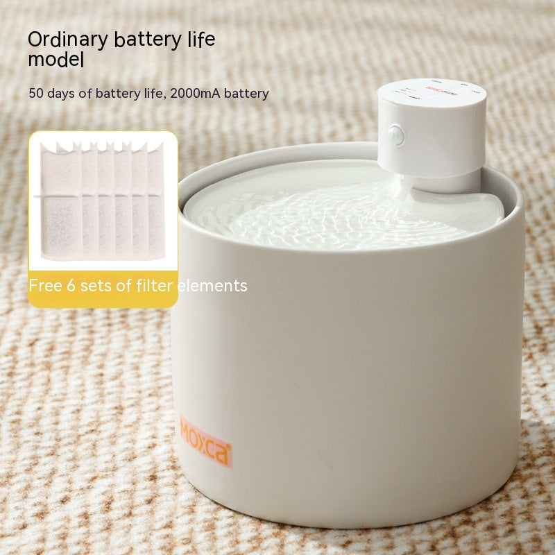 Cat Intelligent Water Dispenser Automatic Flow Induction Filter