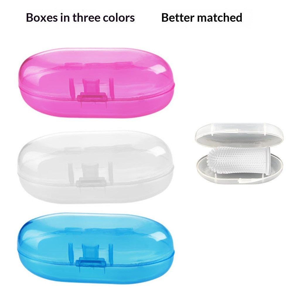 360-degree Silicone Finger Toothbrush For Cross-border Pets Deep