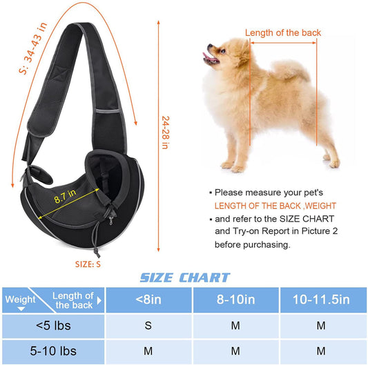 Carrying Pets Bag Women Outdoor Portable Crossbody For Dogs Cats