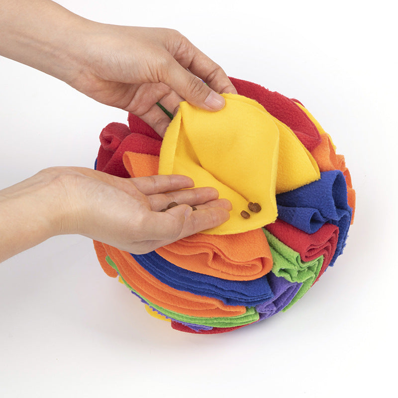 Dog Sniffing Training Blanket Snuffle Ball Mat Detachable Pads
