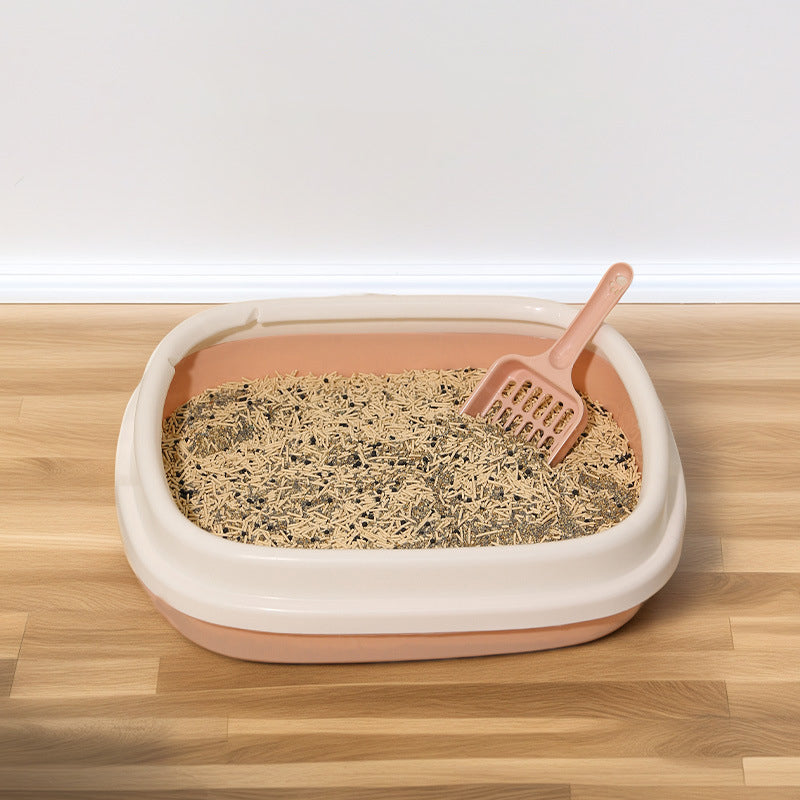 Pet Toilet Bedpan Training Plastic Sand Litter Box Cat Dog Tray