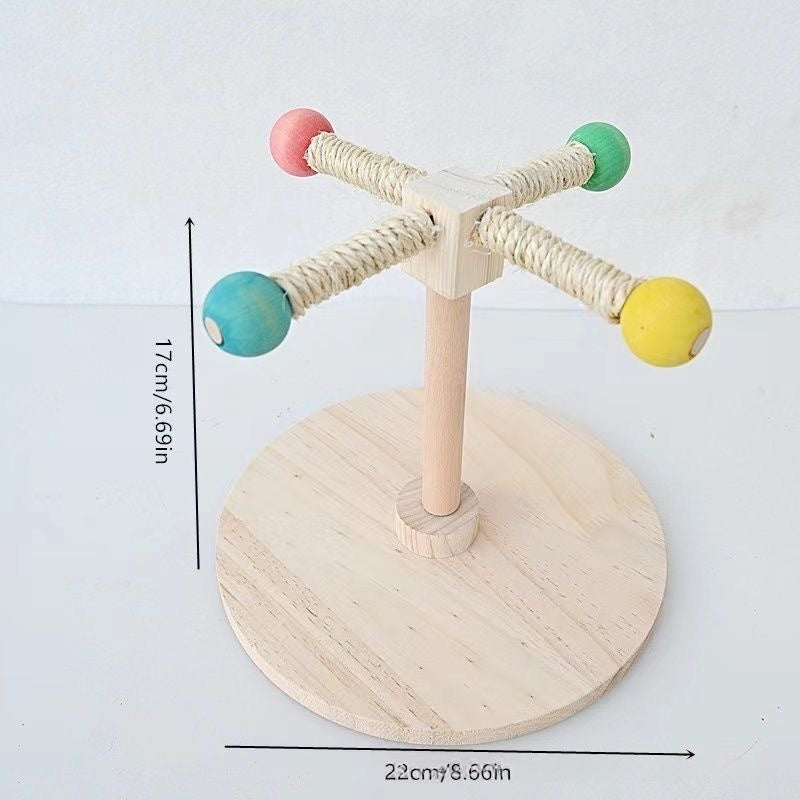 Parrot Spinning Windmill Amusement And Self-entertainment Toy