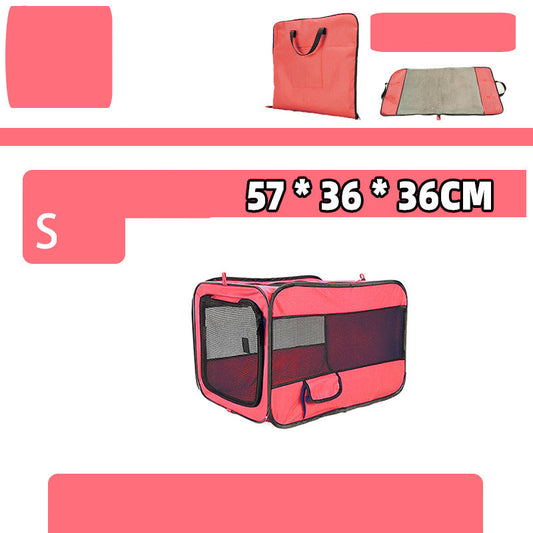 Pet Travel Carrier Bag Portable Pet Folding Fabric Pet For Pet Cage