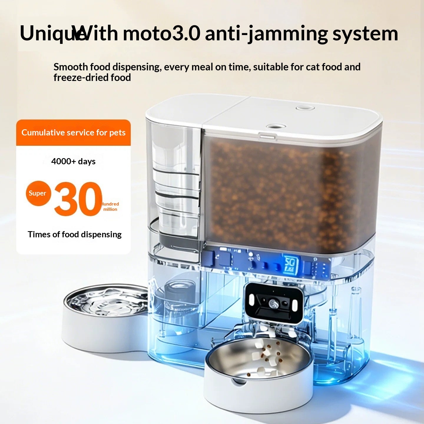 Cat Smart Water Fountain And Automatic Feeder