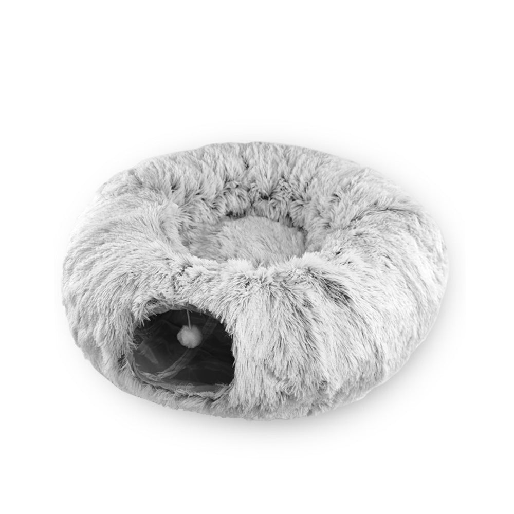 Cats Bed Christmas Beds Plush Cushions Warm All For Winter Pet