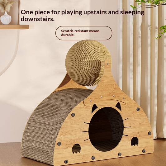 All-in-one Vertical All-season Cat Scratching Post